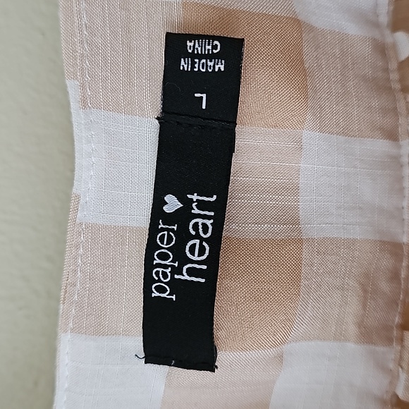 Gingham print tank top - Picture 3 of 4